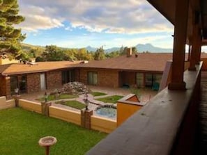View from the balcony