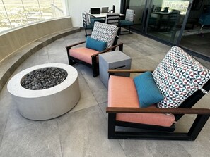 High end patio furniture to enjoy your evening drink or morning coffee