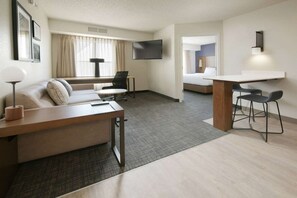 Unit w/ living are and dining area