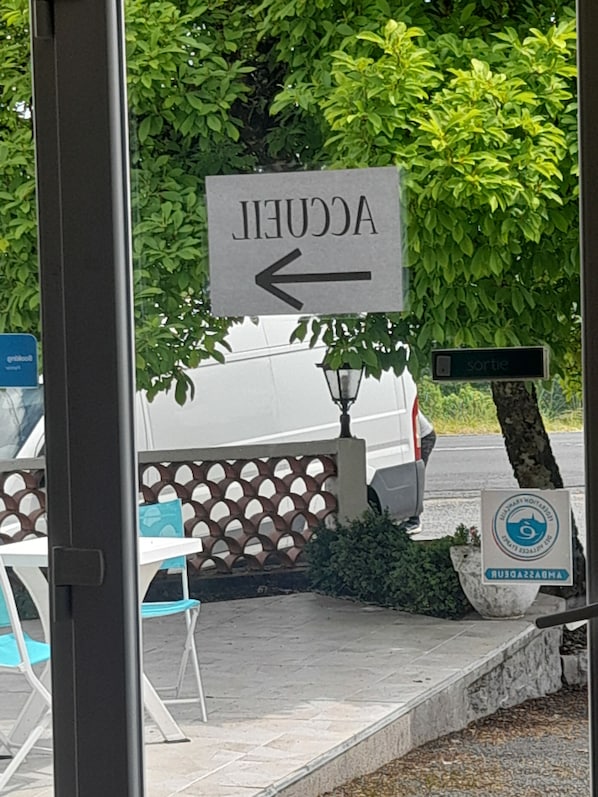 Enceinte de l’hébergement
