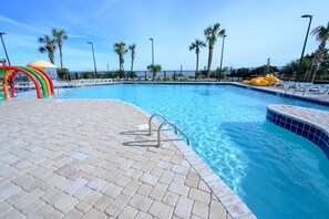 Pool is by the Ocean