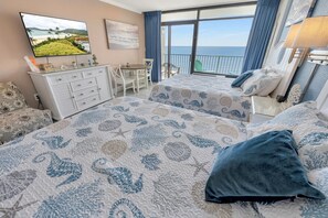 2 Beds in Bedroom, Direct Oceanfront