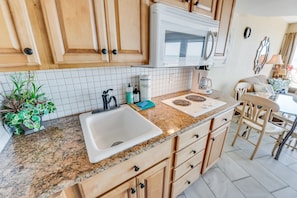 Kitchen Area, Beautifully Decorated