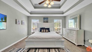 Beautiful, comfortable bed!
