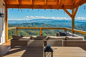 Private, unobstructed views of the Great Smoky Mountain National Park