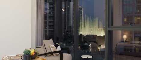 Premium holiday rental with Dubai Fountains views in Downtown Dubai