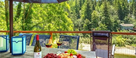 Don't forget you are in wine country, - time to sip and savor