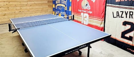 Brand new ping pong table!