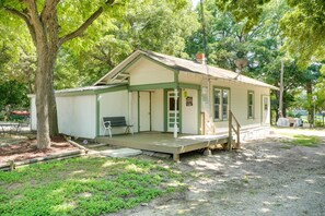 Cottage Exterior | Electric Fireplace