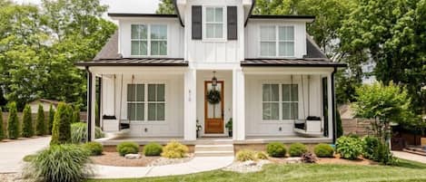 Our home & yard are designed to enjoy time together with friends & family.