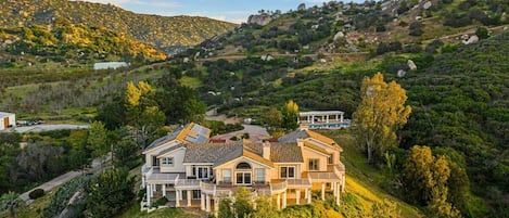 Entire home aerial view