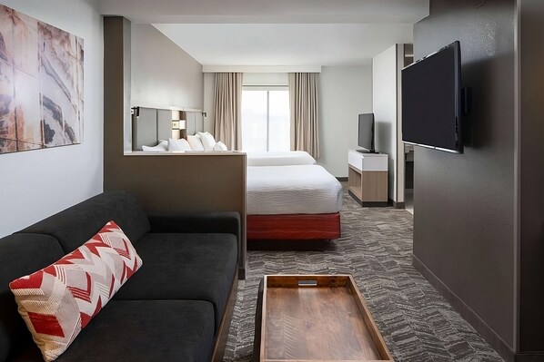 Double beds. Exact unit will be assigned upon arrival. Views, colors and decor may vary.