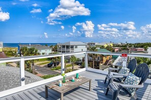 Take in the ocean breezes from the rooftop deck!
