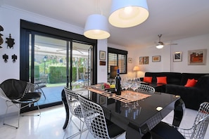 Salon-salle à manger