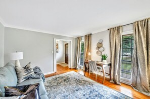 Den with Smart TV