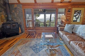 Beautiful long range views from the living room