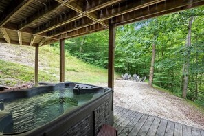 屋外スパ浴槽