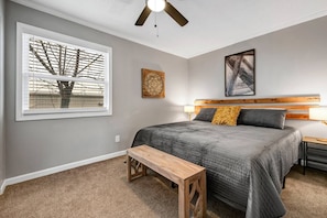 Bedroom 1- King bed