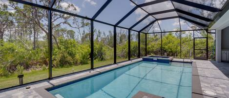 Port Charlotte Vacation Rental | 3BR | 2BA | Half Step Required for Entry