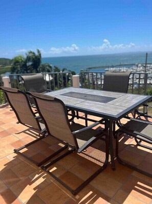 Patio with Ocean View