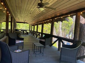 Covered Back Deck