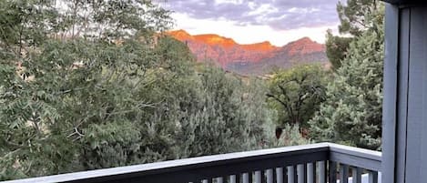 Balcony View at Sunset