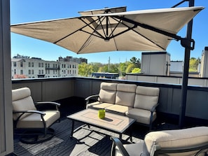 Relax on the Private Rooftop Deck!