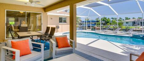 Cape Coral Vacation Rental | 3BR | 2BA | 2,080 Sq Ft | Step-Free Access