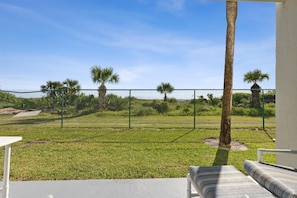 The patio is direct oceanfront and steps to the beach!