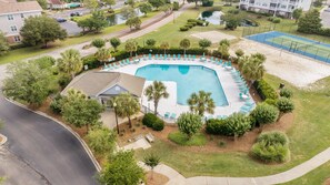 Subdivision private pool
