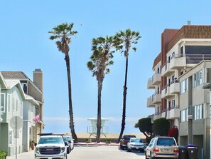 Parking just outside Beach & Bay Retreat