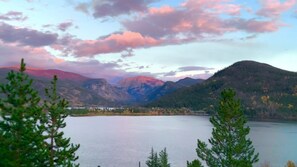 Million Dollar Views from Deck. Enjoy Alpine Glow at sunset