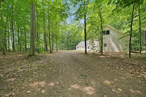The view as you enter the property