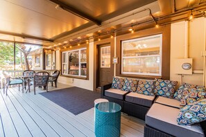 Step outside into the inviting patio area, where you can create lasting memories with family and friends.