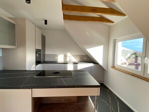 Penthouse-Wohnung, 160 qm, 2 Schlafzimmer, max. 8 Personen-Loft-Apartment Schloßsee