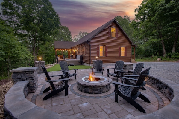 Throw some logs on the fire during those more chilly nights for the perfect evening!