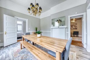 Dining table for gatherings
