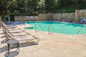 The Sherwood Forest community pool is open seasonally, generally mid-May to mid-September, for all guests.
