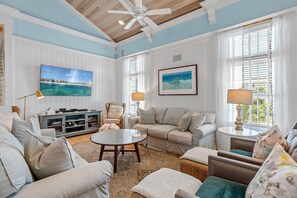 Blue Palmetto Living Room