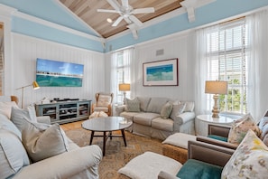 Blue Palmetto Living Room