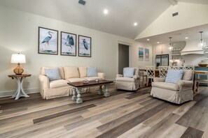 Southern Comfort Living Room Dauphin Island Beach House