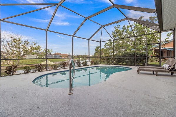 Pool, Water, Garden, Nature, Outdoors