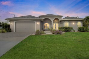 Grass, Lawn, Lamp, Garage, Indoors