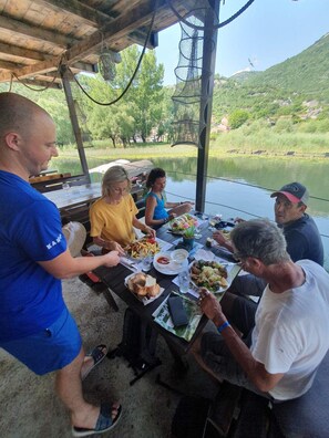 Outdoor dining