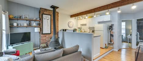 Boston Vacation Rental | 1BR | 1BA | Stairs Required | 700 Sq Ft