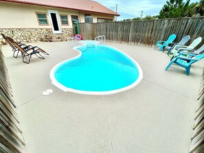 Secluded area with lots of privacy!