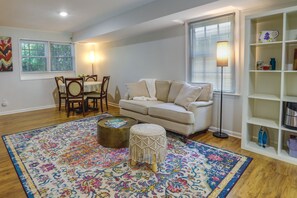 Living Area | Dining Area | Smart TV