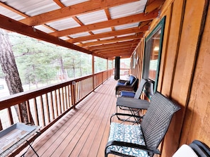 Large Deck with Seating