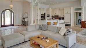 Living Room/Kitchen View
