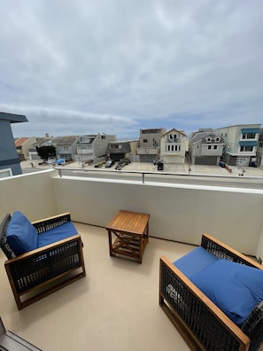 3rd floor Deck off the Living Room
